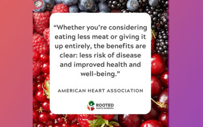 American Heart Association Recommends Plant-Forward Eating