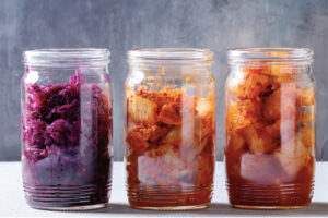 Fermented foods for gut health