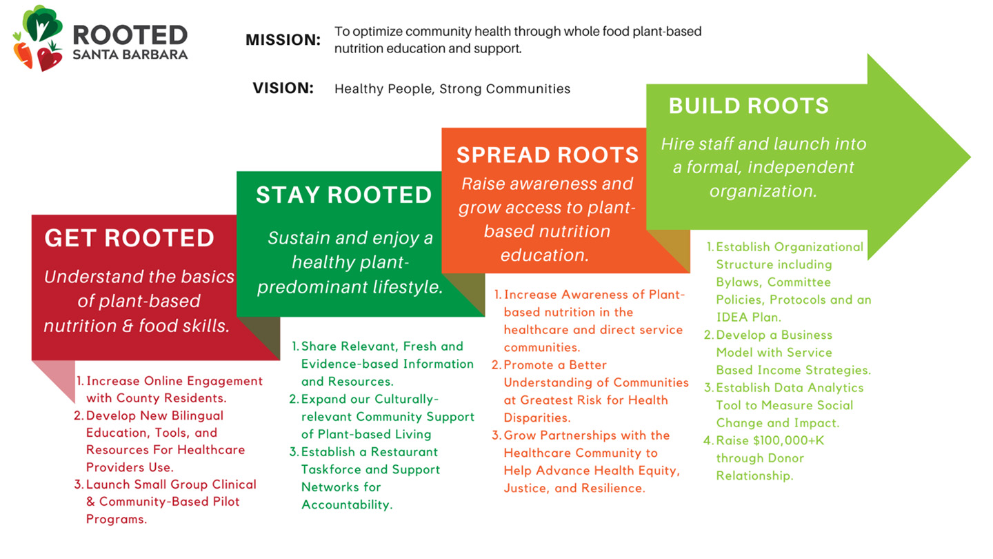 Rooted Strategic Plan 2021-2022 illustration 