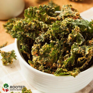 Easy-cheesy kale chips