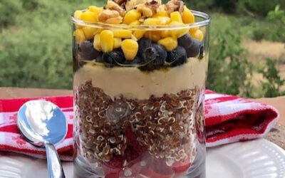 Patriotic Breakfast Parfait