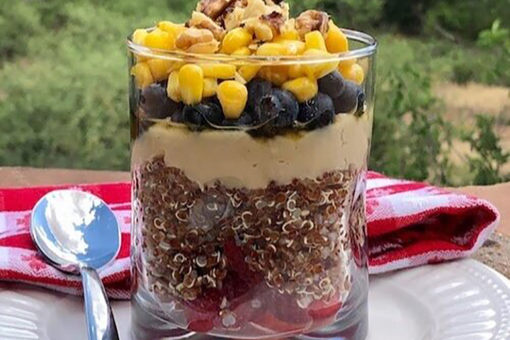 Patriotic Breakfast Parfait