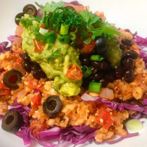 Quick & Easy Tempeh Taco Salad