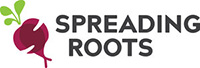 Spreading Rooted with radish icon illustration