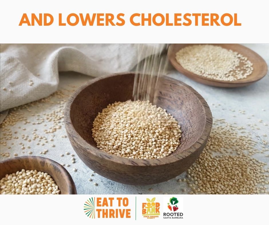Lowers Cholesterol graphic