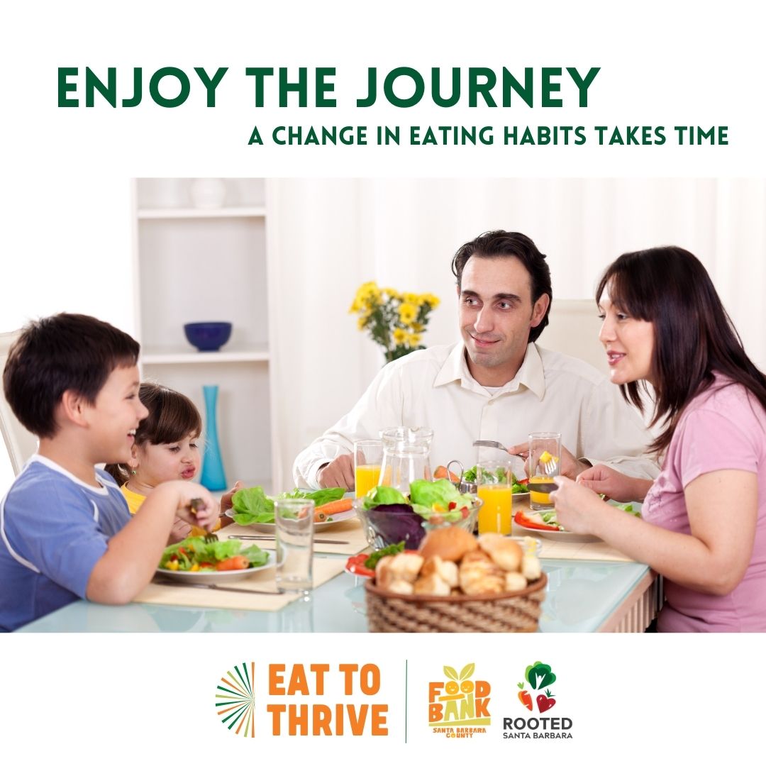 "Enjoy the Journey - A Change in Eating Habits Takes Time
