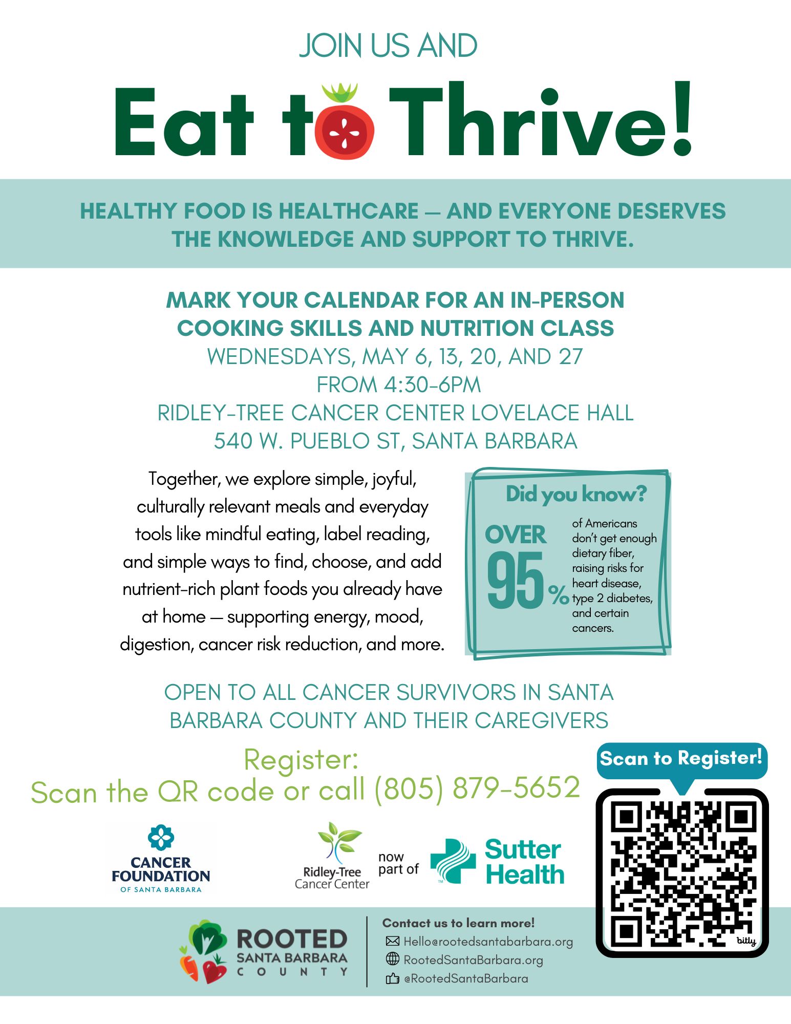Eat to Thrive flyer thumbnail