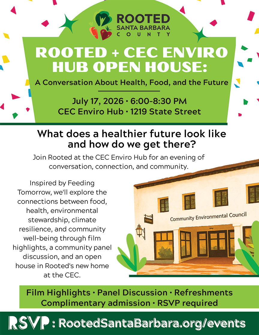 Rooted "We've Moved In!" Open House Flyer